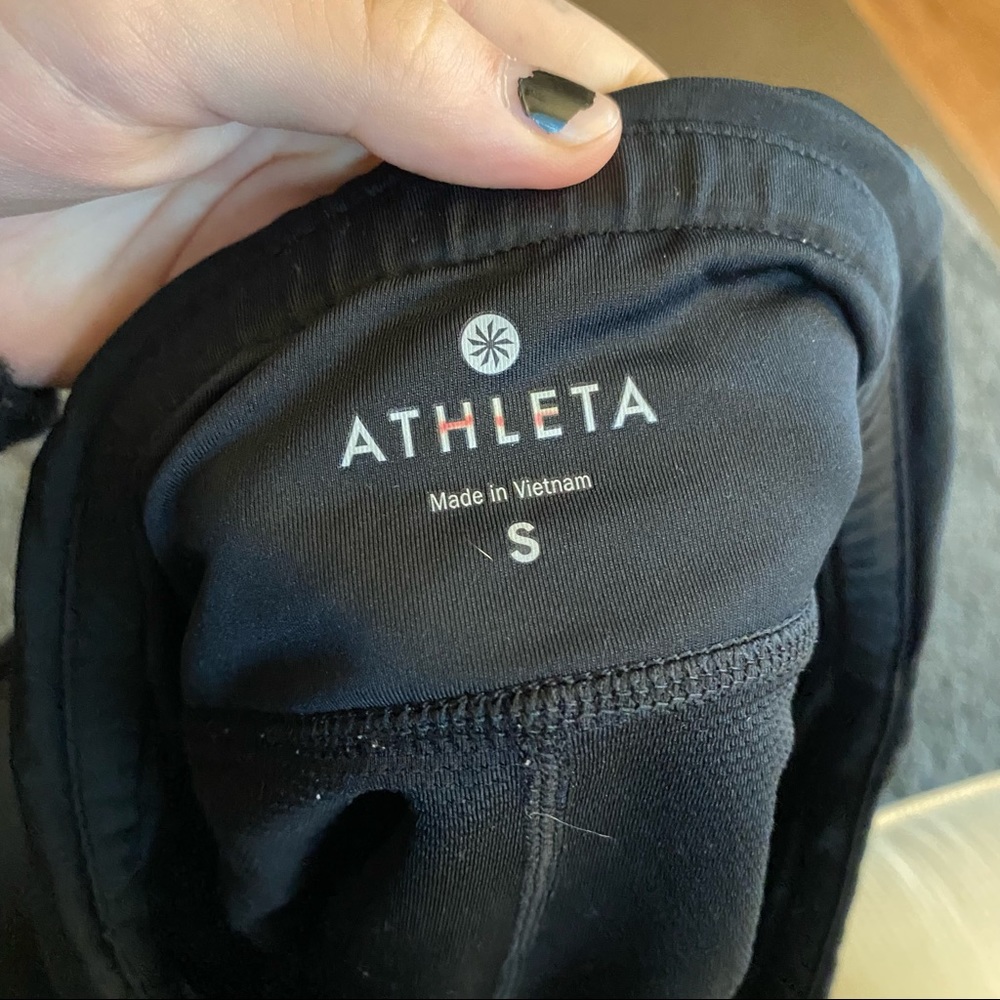 BLACK ATHLETA SIZE S EXERCISE SKORT - Picture 3 of 4
